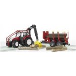 Bruder 3093 Steyr CVT 6230 Lesní traktor s přívěsem – Hledejceny.cz