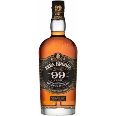 Ezra Brooks 99 Bourbon Whiskey 49,5% 0,7 l (holá láhev)