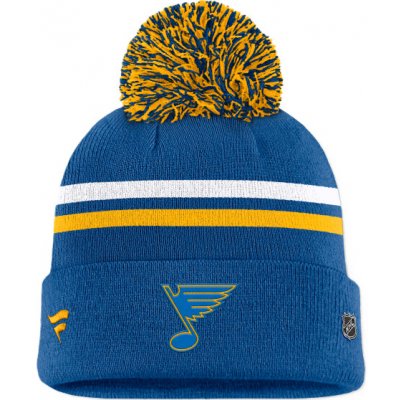 Fanatics Pánská zimní čepice St. Louis Blues NHL Authentic Pro A/Cap Cuffed Beanie – Hledejceny.cz