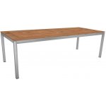 Stern Jídelní stůl Classic, obdélníkový 250x100x73 cm, profil nohou čtvercový, rám nerezová ocel, deska HPL Silverstar 2.0 dekor – Zboží Mobilmania