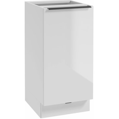 Deftrans Spodní kuchyňská skříňka Belluno 1D1Z, bílá, 40 x 84 x 49 cm – Hledejceny.cz