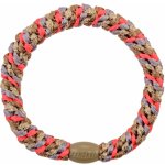 KKNEKKI Gumička do vlasů Kknekki Mix Nougat Neon Pink, červená barva, textil – Hledejceny.cz