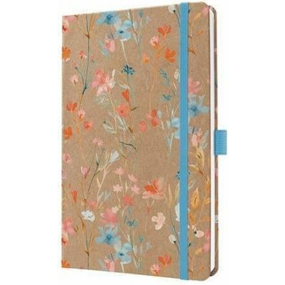 Sigel 7J807 Jolie A5 týdenní 2027 Blue Floral Serenity – Zboží Živě
