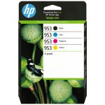 HP 953 originální inkoustová kazeta černá, azurová, purpurová, žlutá 6ZC69AE – Zboží Mobilmania