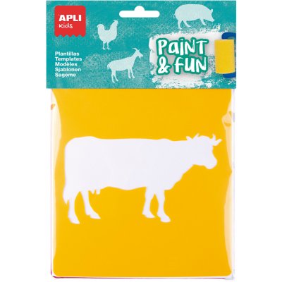 APLI šablony Farma PP 6 ks – Sleviste.cz