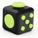 Fidget Cube antistresová kostka černý zelený