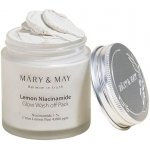 MÁRY & MAY Rozjasňující pleťová maska Lemon Niacinamide Glow Wash off Pack 125 g – Zboží Dáma