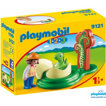 Playmobil 9121 Dívka a líhnoucí se dinosaurus