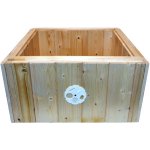 JaHan Plechové víko 465x465x50 mm úl celodřevěný – HobbyKompas.cz