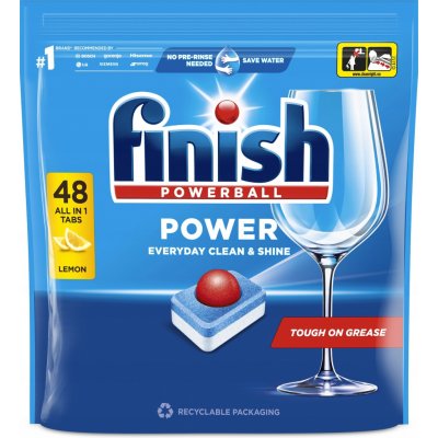 Finish Power tablety do myčky All in1 Lemon 48 ks – Hledejceny.cz