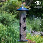 Wildlife World Ptačí krmítko na semínka velké kovové – Zboží Mobilmania