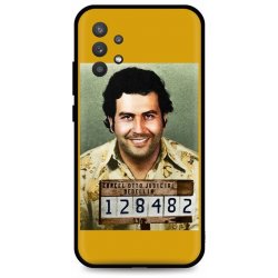 Pouzdro TopQ Samsung A32 5G silikon Pablo Escobar