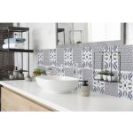 d-c-fix 270-3108 Samolepicí kachličky na stěnu Cubia modrá (6 kusů 15,25 cm x 15,25 cm – Zboží Dáma d-c-fix 270-3108 Samolepicí kachličky na stěnu Cubia modrá (6 kusů 15,25 cm x 15,25 cm – Zboží Dáma