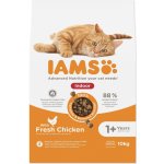 Iams for Vitality Cat Adult Indoor Chicken 10 kg – Zboží Dáma