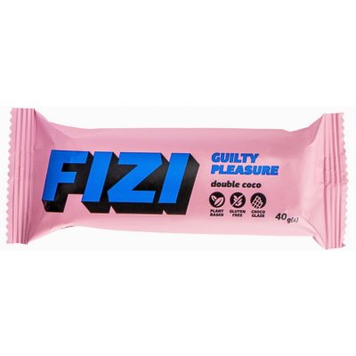 Fizi LLC Tyčinka s čokoládovou polevou double kokos 40 g – Zbozi.Blesk.cz