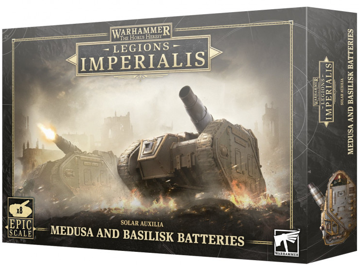 GW Warhammer Legions Imperialis: Medusa And Basilisk Batteries