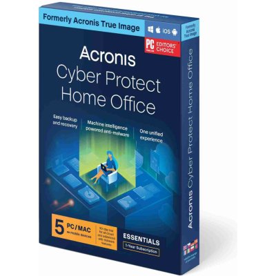 Acronis True Image Essentials Subscription 5 Computers 1 year subscription ESD HOGASHLOS – Zbozi.Blesk.cz