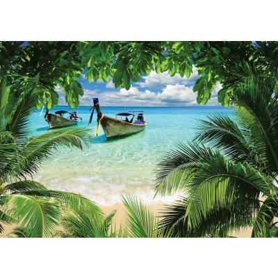 ForWall Fototapeta Havajská pláž vlies 104 x 70,5 cm – Zboží Mobilmania