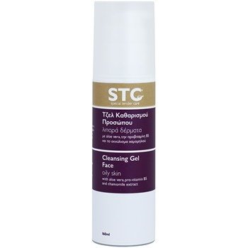 STC Face čistící gel pro mastnou pleť (With Aloe Vera, Pro-Vitamin B5 and Chamomile Extract) 160 ml
