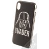 Pouzdro a kryt na mobilní telefon Apple Pouzdro Star Wars Darth Vader 010 TPU Apple iPhone XR černé stříbrné