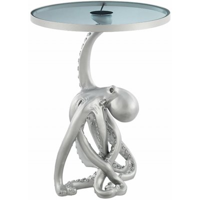 Interior DE OS44566 WILDLIFE OCTOPUS 55 cm stříbrný s LED osvětlením – Zboží Dáma