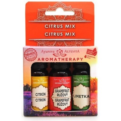 Altevita Esenciální oleje set Citrus mix 3 x 10 ml – Hledejceny.cz