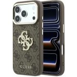 Guess 4G & Big Strass Logo pro iPhone 18 Pro Max / iPhone 17 Pro Max hnědý – Hledejceny.cz