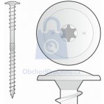 Vrut pro nadkrokevní izolace s talířovou hlavou a vrtáčkem, pozinkovaný 8 x 300, balení 50 ks – Hledejceny.cz