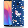 Pouzdro a kryt na mobilní telefon Xiaomi Picasee silikonový průhledný obal pro Xiaomi Redmi 8A - Unicorn hvězdné nebe