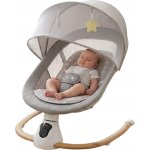 New Baby houpací lehátko pro miminko Smart šedá – Zboží Mobilmania
