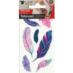 Anděl Tetovací obtisky 10,5 x 6 cm pírka – Hledejceny.cz