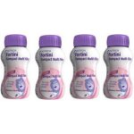 FORTINI COMPACT MULTI FIBRE S PŘÍCHUTÍ JAHODOVOU POR SOL 4X125ML – Hledejceny.cz