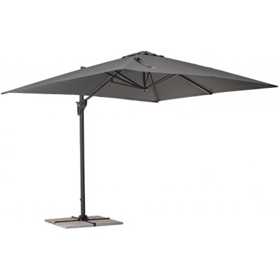 Bizzotto slunečník Porto 300 x 300 cm Šedý – Hledejceny.cz