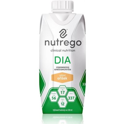 NUTREGO DIA S PŘÍCHUTÍ VANILKA POR SOL 12X330ML – Hledejceny.cz