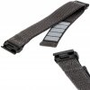 Řemínek k chytrým hodinkám FIXED Nylon Sporty Strap pro Garmin QuickFit 22mm, tmavě šedý FIXNST2-QF22MM-GR