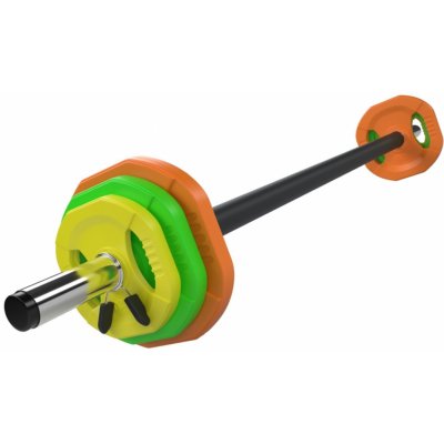 FitnessLine Rubber Body Pump set 2 x 1,25 kg + 2 x 20,5 kg + 2 x 5 kg – Zbozi.Blesk.cz