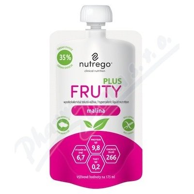 NUTREGO FRUTY PLUS MALINA POR SOL 4X175ML – Hledejceny.cz
