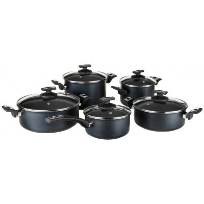 Kolimax Sada nádobí COMFORT BLACK, 10 dílů – Hledejceny.cz