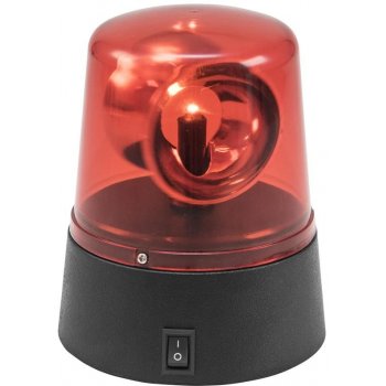 Eurolite LED mini policejní maják, červený