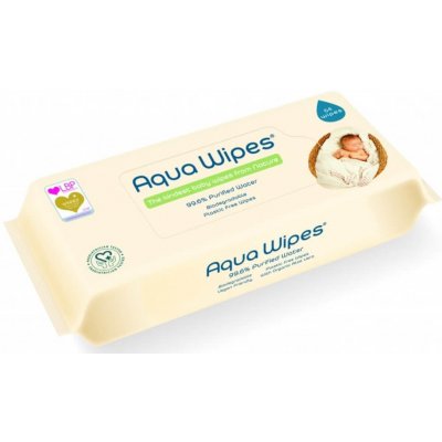 Aqua Wipes Eko dětské vlhčené ubrousky 64 ks – Zboží Mobilmania