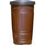 Nohel garden Sud na vodu WOODCAN DEKOR s víkem imitace dřeva hnědý 265l – HobbyKompas.cz