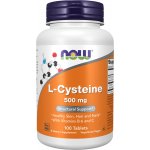Now Foods L-Cystein 500 mg 100 tablet – Hledejceny.cz
