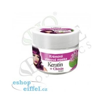 BC Bione Cosmetics Keratin & Chinin krémová vlasová maska 260 ml od 76 Kč -  Heureka.cz