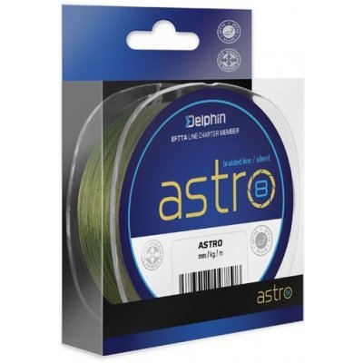 Delphin Astro zelená 20 m 0,1 mm 13,2 lbs – Zbozi.Blesk.cz