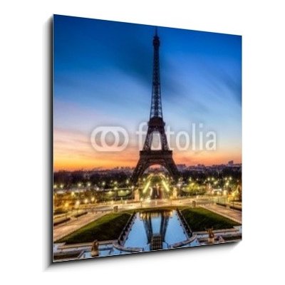 Skleněný obraz 1D - 50 x 50 cm - Tour Eiffel Paris France Tour Eiffel Paříž Francie – Hledejceny.cz