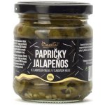 BASSTA Pálivé papričky jalapeňos ve slanokyselém nálevu 200 g – Zboží Dáma