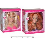 Barbie česací hlava 21 cm – Hledejceny.cz