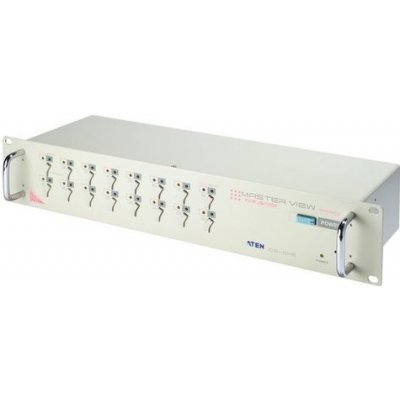 Aten CS-1016 KVM přepínač 16-port KVM AT+PS/2, audio, OSD, rack 19 – Zboží Mobilmania