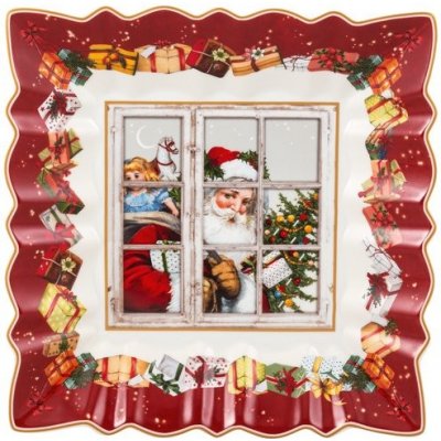 Villeroy & Boch Toy's Fantasy čtvercová mísa Santa 23 x 23 cm – Sleviste.cz