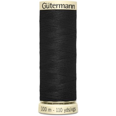 Gutermann Univerzální šicí nit Gütermann 100 m - 000 - černá – Sleviste.cz
